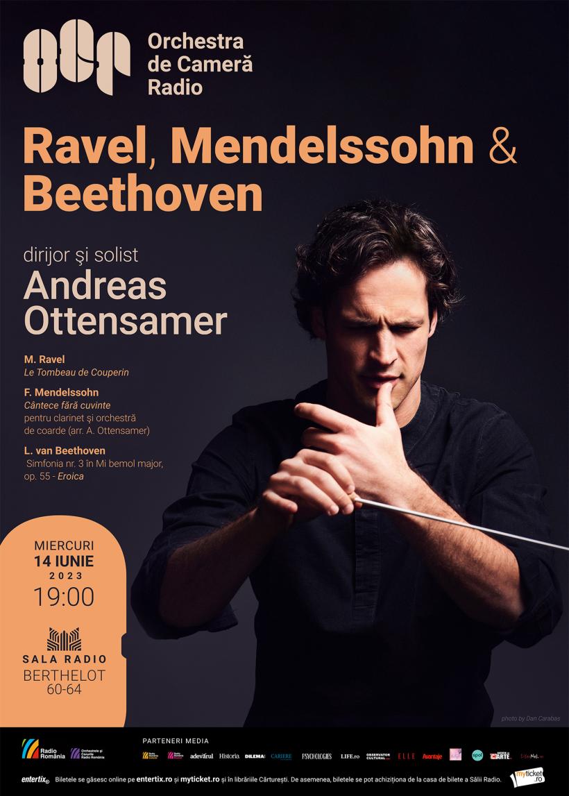 Dirijorul și clarinetistul vienez ANDREAS OTTENSAMER închide stagiunea ORCHESTREI DE CAMERĂ RADIO 18843677