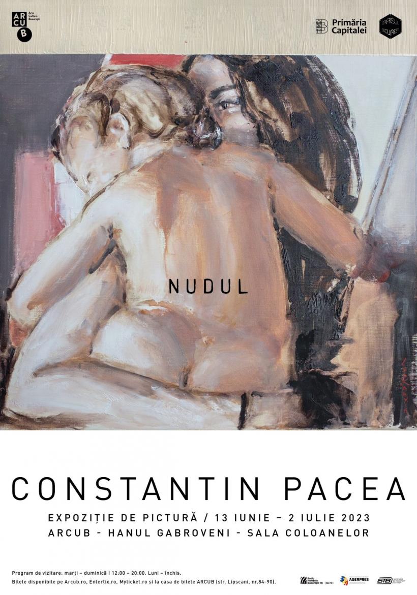 Constantin Pacea expune la ARCUB:  Personajul feminin, sursă de inspiraţie  în expoziţia „Nudul”
