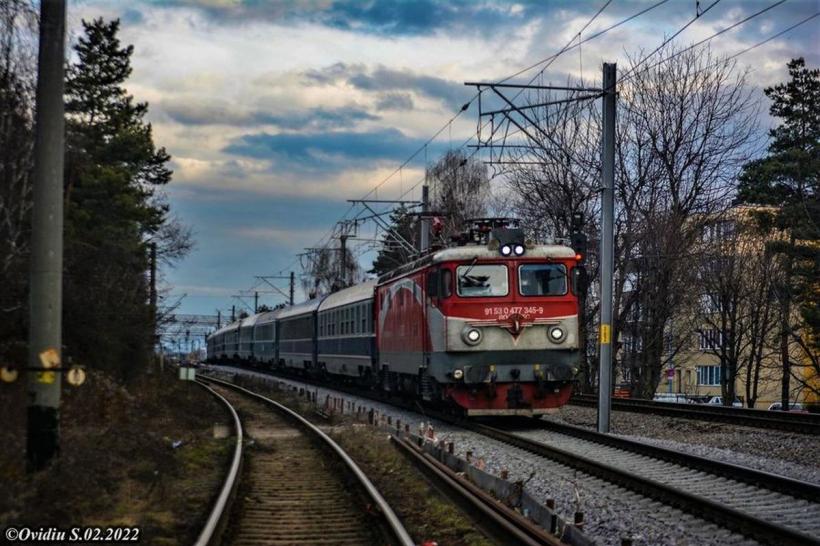 Trenul internațional Dacia, record de viteză pe Sighișoara-Simeria: 169 km în 96 minute