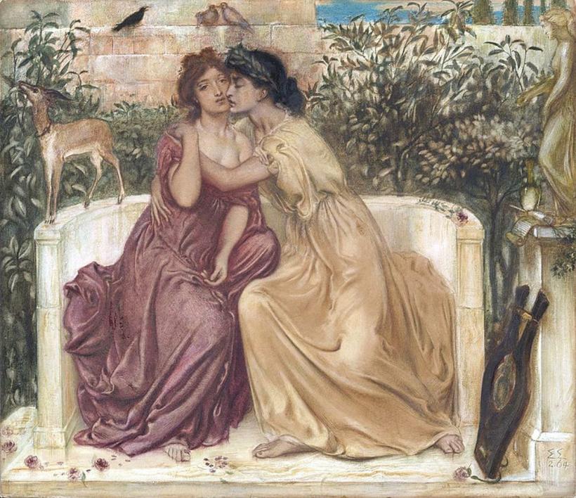 Sappho, poeta care a oferit lumii cuvântul lesbiană