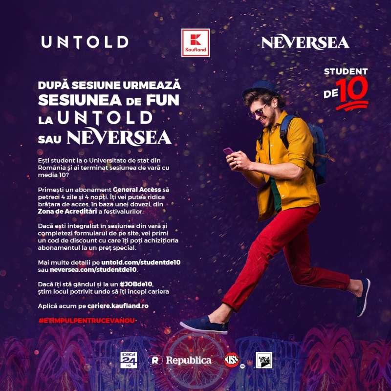 UNTOLD şi Neversea îi recompensează cu abonamente pe studenţii cu rezultate excepţionale 18844813