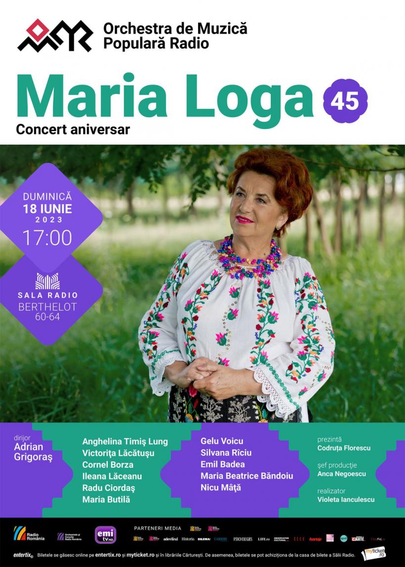 Concert folcloric aniversar Maria Loga