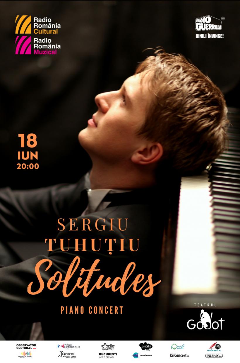 Sergiu Tuhuțiu revine pe scena Teatrului Godot, într-un concert dialog între sunet și tăcere. Solitudes, duminică, de la 19.30 18845145