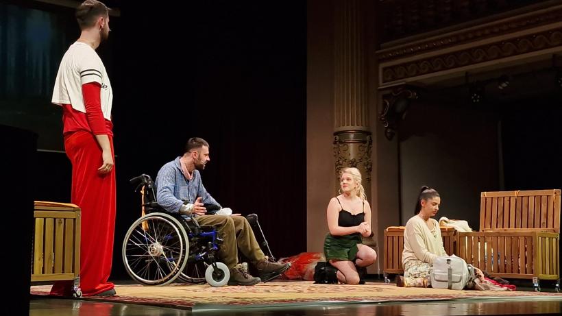 Piesa „Exit: Și atunci am plecat”, un manifest împotriva violenței domestice, revine pe scena Teatrului Godot, pe 20 iunie 18845400