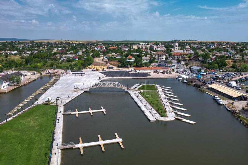 Portul din Jurilovca este suprasolicitat, la o zi după inaugurare