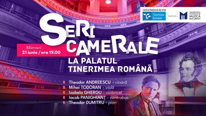 Seri camerale Enescu-Schubert în avanpremieră la Palatul Tinerimea Română
