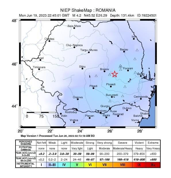 Cutremur puternic la Buzău, în această noapte! S-a simțit și in București