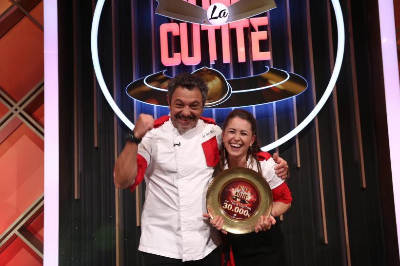 Marele câștigător al sezonului 11 Chefi la cuțite. Nina Hariton a câștigat marele premiu în valoare de 30.000 de euro.