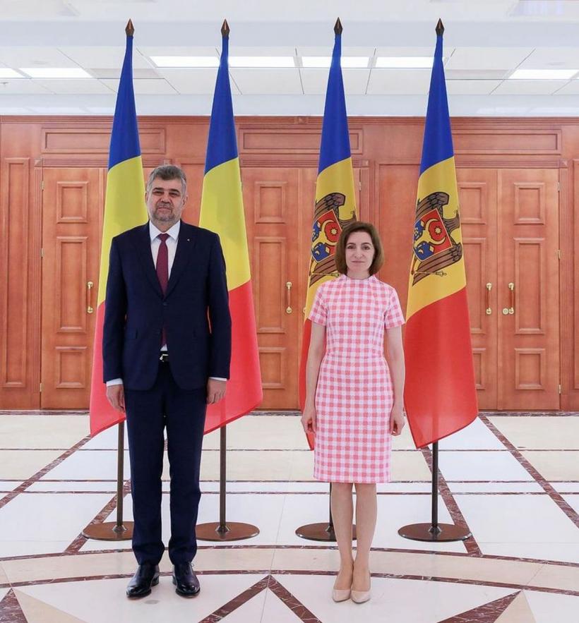 Marcel Ciolacu s-a întâlnit cu Maia Sandu: Locul Republicii Moldova este în Uniunea Europeană