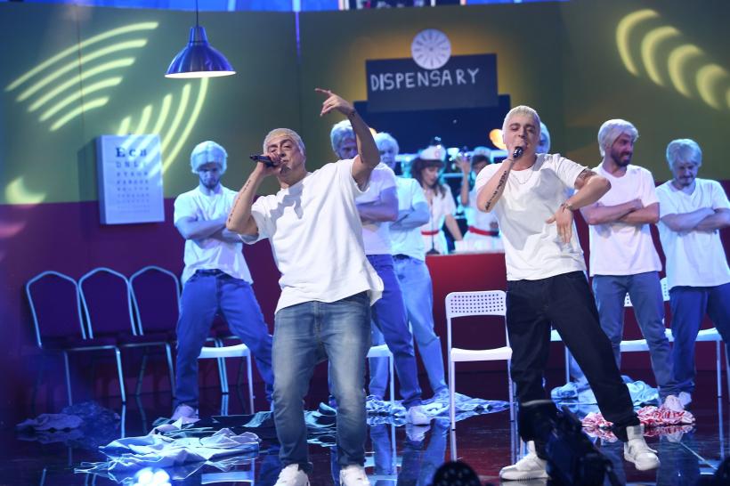 CRBL și Radu Țibulcă, o notă de originalitate adusă piesei lui Eminem în finala Te cunosc de undeva!: „Dacă Eminescu ar fi făcut muzică, sigur ar fi sunat ceva de genul ăsta“