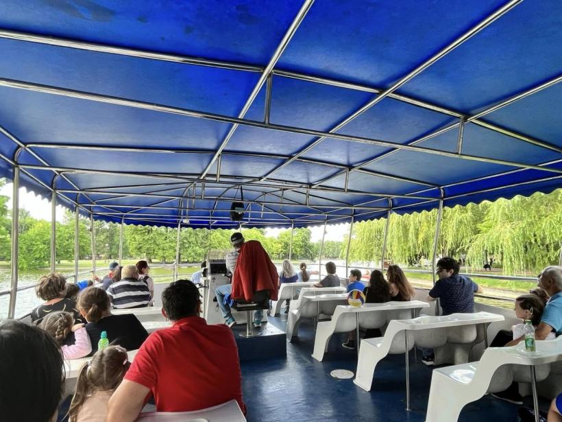 Vaporaşul "Alexandru Ioan Cuza" din nou pe lacul din Parcul IOR 18846689