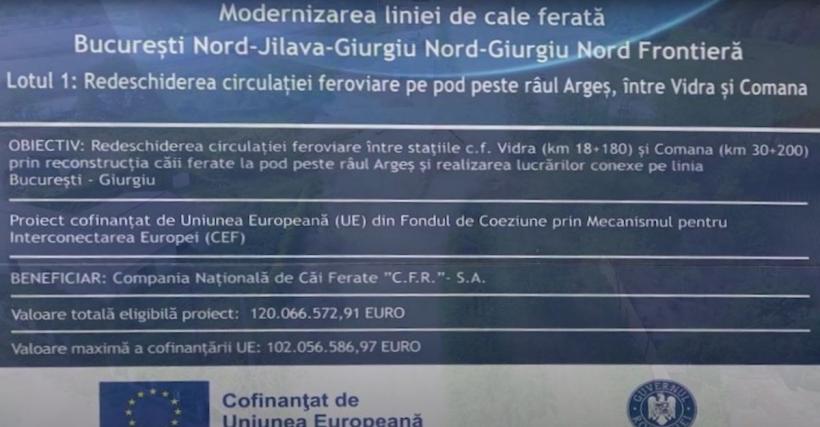 EU ne dă o jumătate de miliard de euro ca să ne întoarcem în anul 1869. Cu trenul 18846831