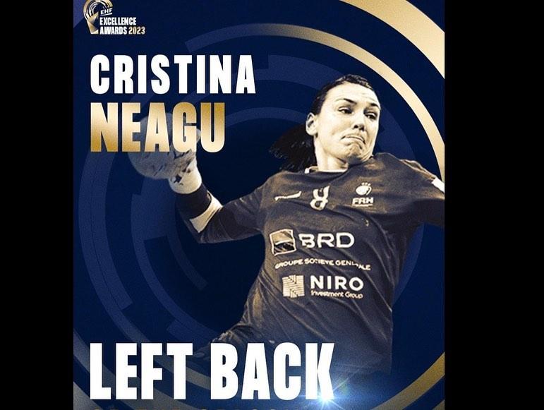 Cristina Neagu : „Bucuroasă și mândră să fiu aleasă cel mai bun inter stânga al sezonului.” 18847321