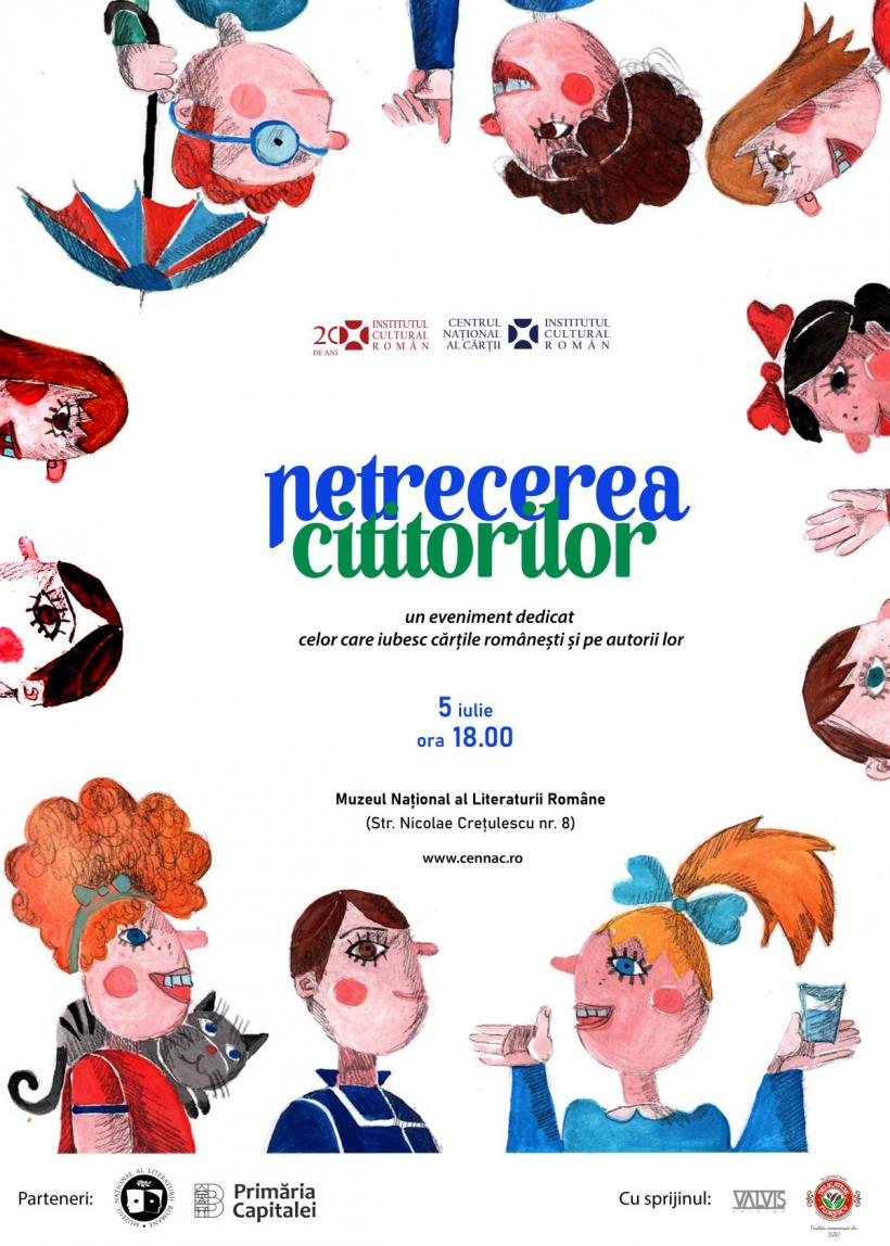 PETRECEREA CITITORILOR, un eveniment inedit al ICR, dedicat celor care iubesc cărțile românești și pe autorii lor