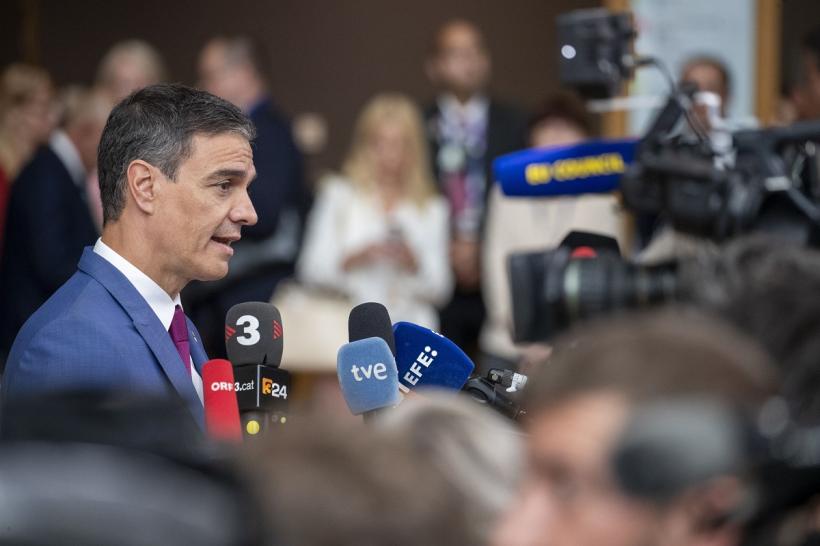 Pedro Sanchez: Am vrut ca primul act al preşedinţiei spaniole a Consiliului UE să fie în Ucraina