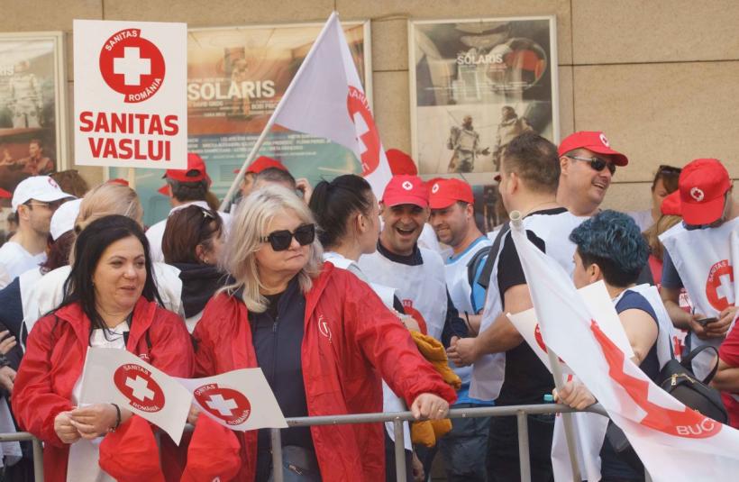 Sindicaliștii din Sănătate, nemulțumiți de ce le-a oferit Guvernul Ciolacu. Ei anunță continuarea protestelor