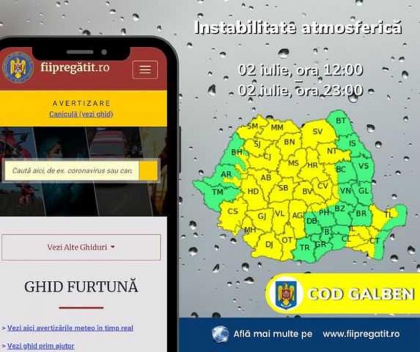 Ghid de Furtună. Sfaturi IGSU contra intemperiilor  18847994
