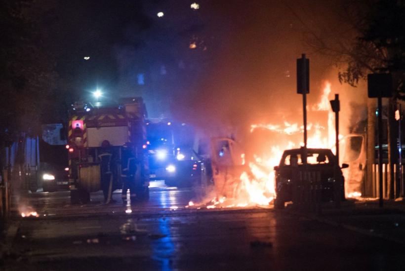 O nouă noapte cu violențe în Franța 18847977