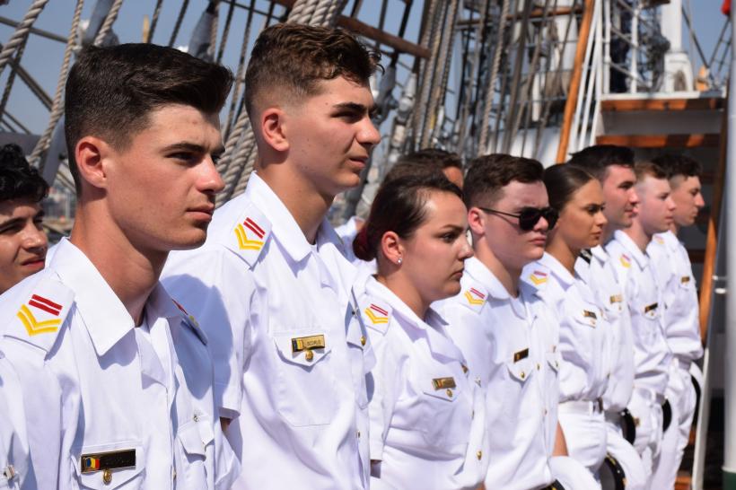 Studenții Academiei Navale „Mircea cel Bătrân”, practică marinărească în Marea Mediterană și Marea Neagră