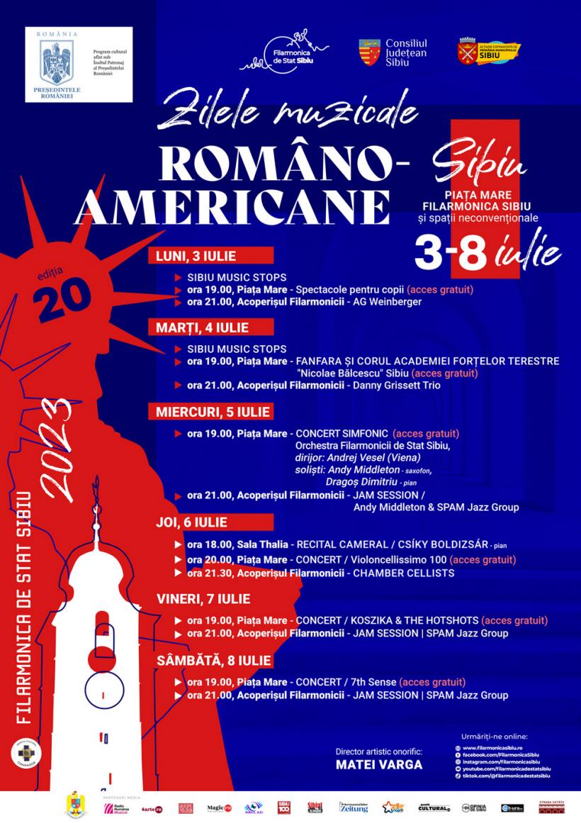 Zilele Muzicale Româno-Americane 2023, sub Înaltul Patronaj al Președintelui României 18848107