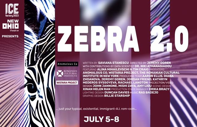 „Zebra 2.0” de Saviana Stănescu – un spectacol multimedia inovator pe scena Festivalului Ice Factory 2023 din New York