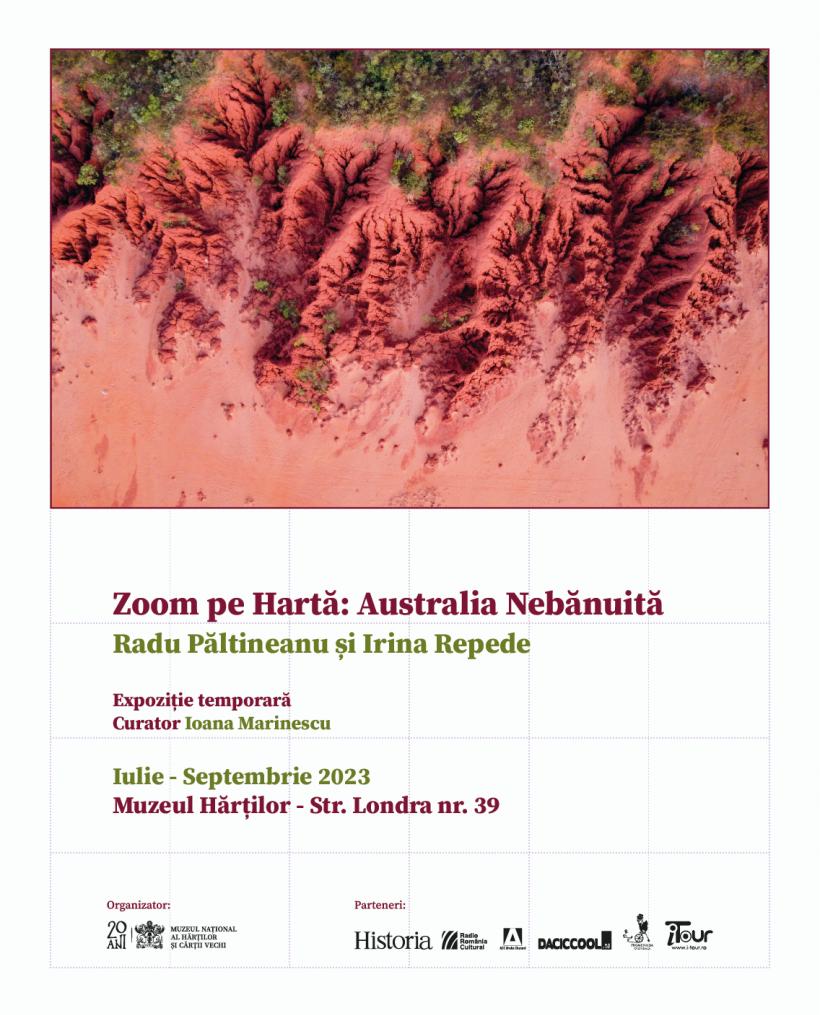 Radu Păltineanu și Irina Repede. Zoom pe Hartă: Australia Nebănuită. Expoziţie temporară 18848724