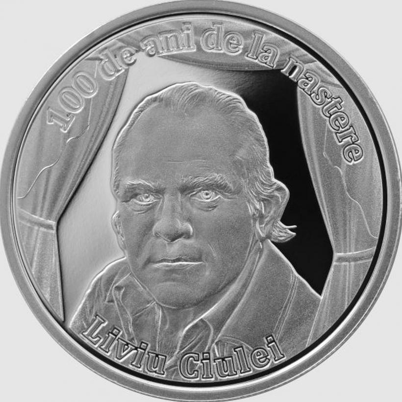 BNR va lansa o monedă din argint cu tema 100 de ani de la naşterea lui Liviu Ciulei