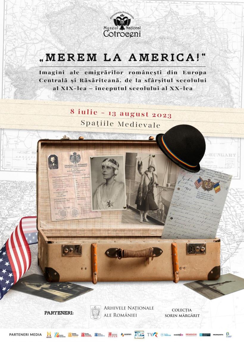 „Merem la America!” – expoziție foto-documentară,  la Muzeul Național Cotroceni