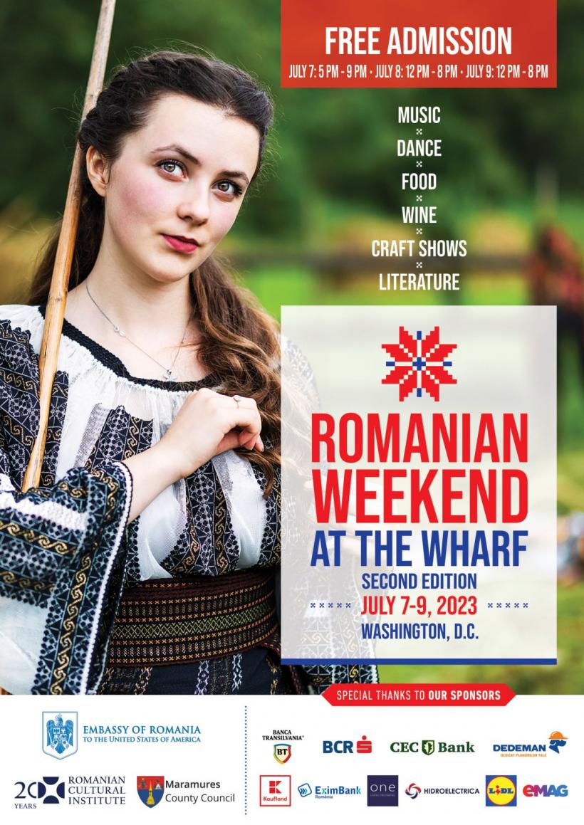Se deschide ediția extinsă a „Weekend-ului românesc de la Washington”,  cel mai mare festival românesc din Statele Unite