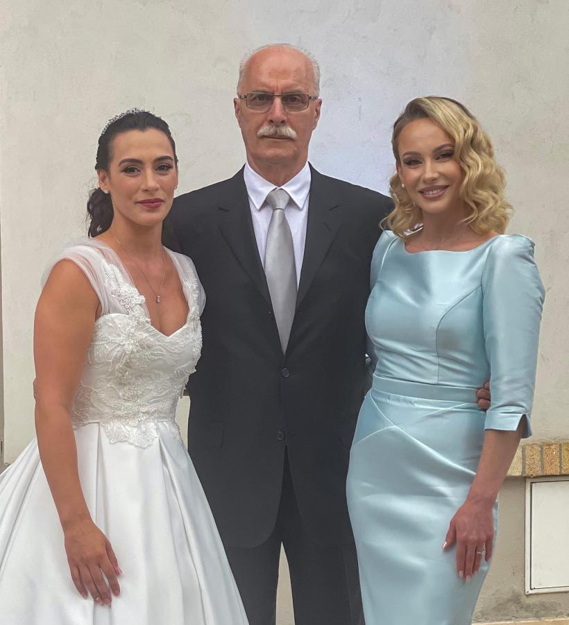 Cătălina Ponor a îmbrăcat rochia de mireasă! Campioana a ajuns într-o caleaşcă la nunta de poveste cu Bogdan Jianu 18849177