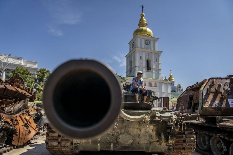 Atac aerian asupra Kievului, la primele ore ale dimineții, cu doar câteva ore înainte de începerea summitului NATO 18849380