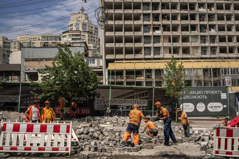 Atac aerian asupra Kievului, la primele ore ale dimineții, cu doar câteva ore înainte de începerea summitului NATO 18849381