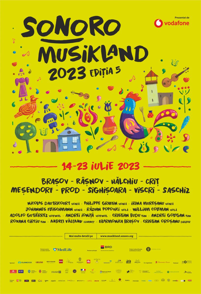 Începe SoNoRo Musikland, festival desfășurat cu sprijinul Institutului Cultural Român