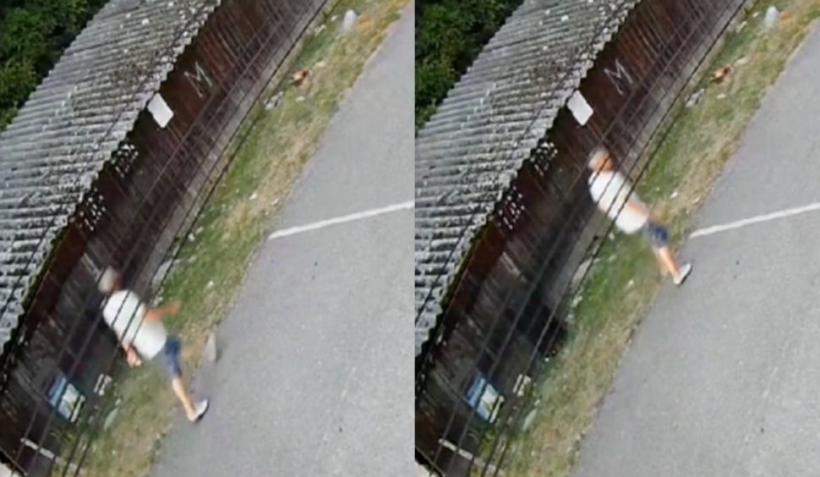 Imagini surprinzătoare! Atacatorul din Gorj, căutat cu elicopterul. Filtre ale poliției în mai multe județe