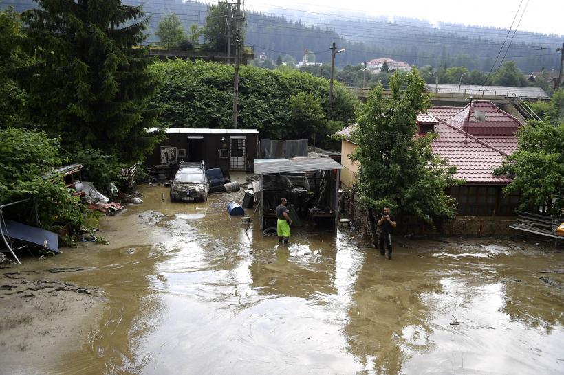 Pericol de inundații în vestul României