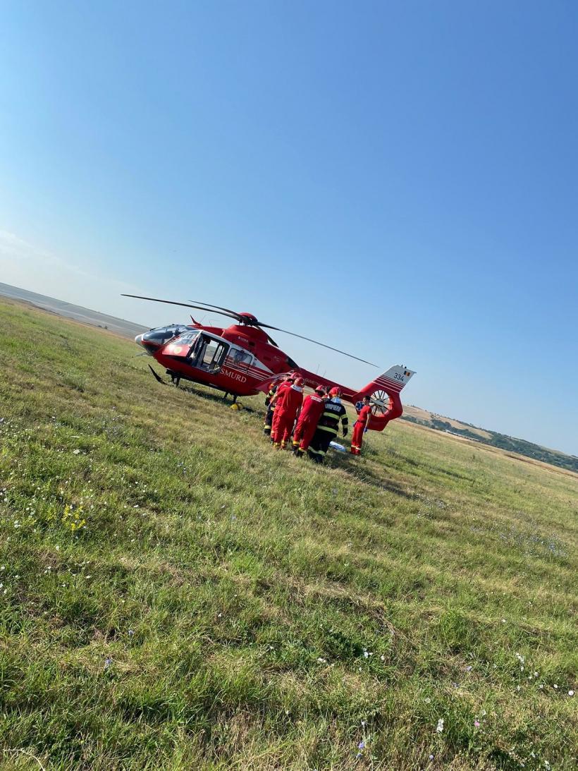 TIR plin cu cereale, răsturnat în Teleorman 18850225