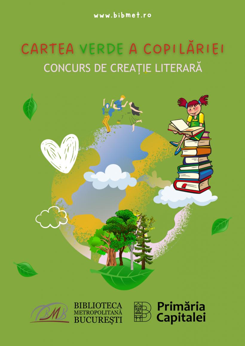 Micii scriitori invitați de Biblioteca Metropolitană București să scrie despre viitorul sustenabil al planetei
