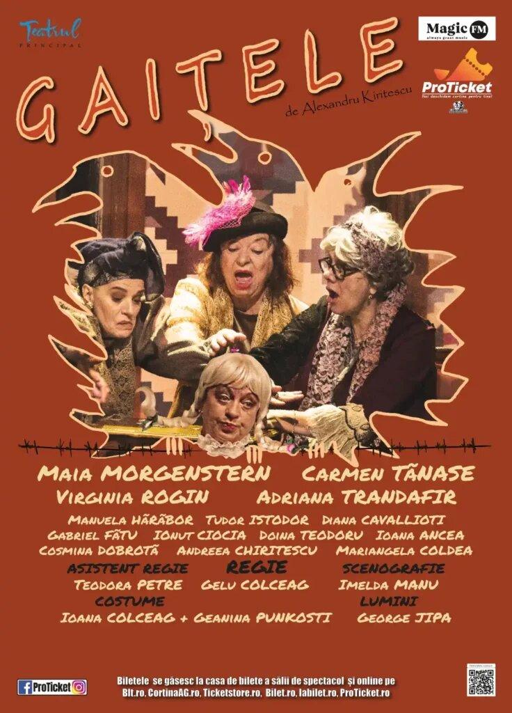 Spectacole de teatru programate în perioada august-septembrie în Bucureşti, găzduite la TNB 18850425