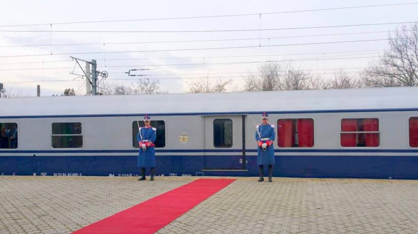 Trenul regal ajunge la Tulcea pentru a marca 85 de ani după ce prima garnitură a intrat în orașul de la Dunăre