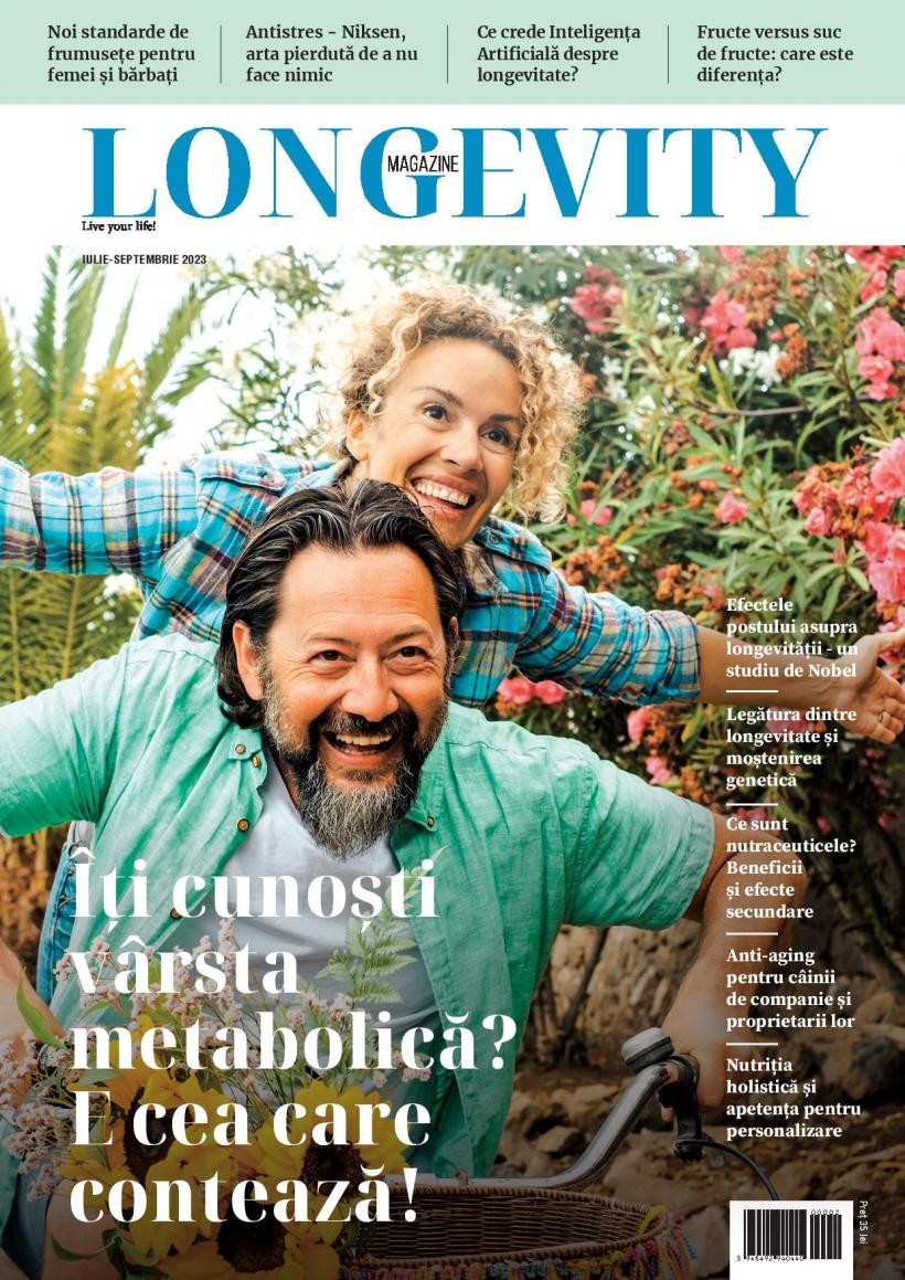 120 de pagini de... longevitate, cu Longevity Magazine