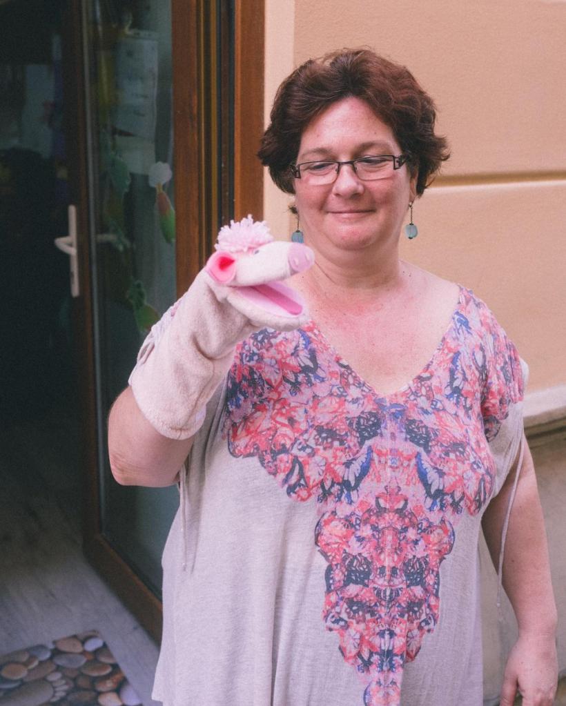 Rapperul Macklemore și ”doamna cu marionete” din Cluj: "E o creatoare de magie" 18850951