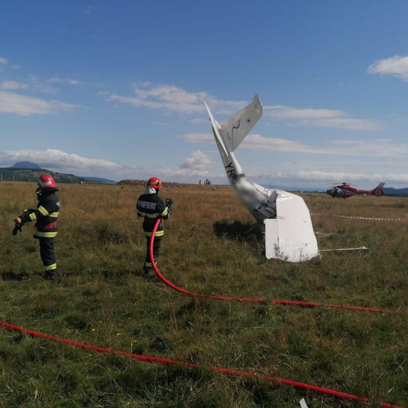 Avion prăbușit între Râșnov și Tohan. Pilotul a murit 18851098