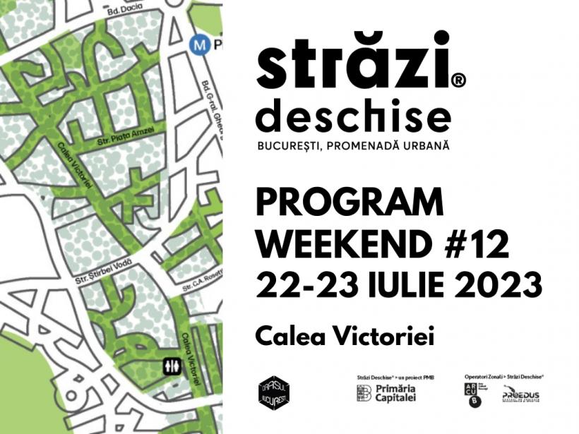 WEEKEND MUZICAL PE CALEA VICTORIEI.  MINICONCERTE POP, POP-ROCK, HIP-HOP, JAZZ ȘI FUNK,  PE 22 ȘI 23 IULIE, LA „STRĂZI DESCHISE” 18851158