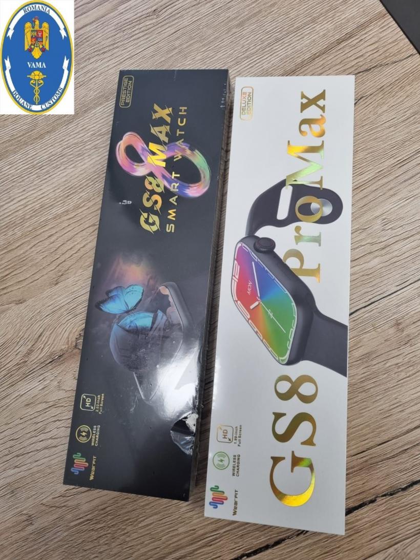 Ceasuri smart, de peste 1,2 milioane lei, găsite în Vama Constanța 18851927