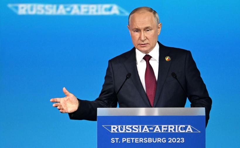 Vladimir Putin promite livrări de cereale în statele sărace din Africa. Acuză Occidentul de ipocrizie