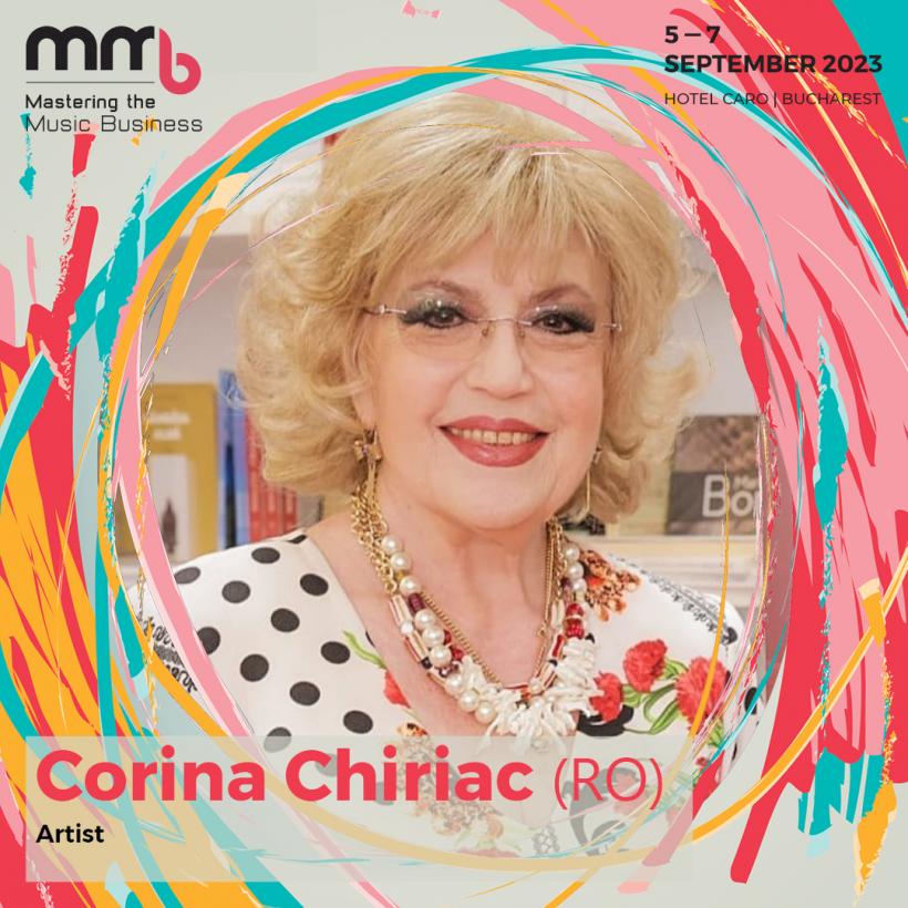 După 50 de ani de carieră Corina Chiriac își povestește viața de artist la Mastering The Music Business 2023 18851938