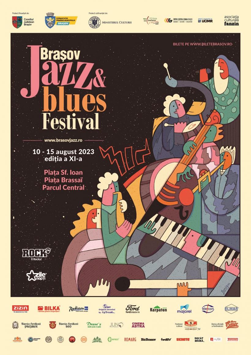 Cinci scene și peste o sută de artiști din nouă țări la ediția din acest an  Brașov Jazz & Blues Festival 18851955