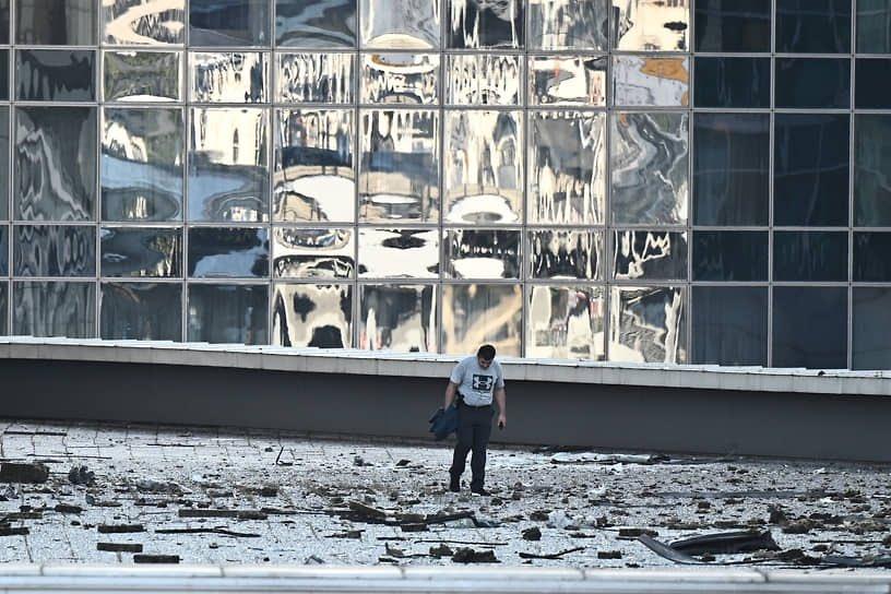 Moscova, atacată cu drone. O clădire de birouri a fost lovită