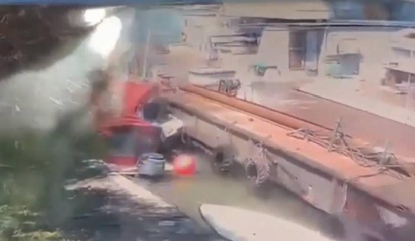 Accident GRAV în portul Sulina. Un remorcher a distrus bărci și pontoane 18853143