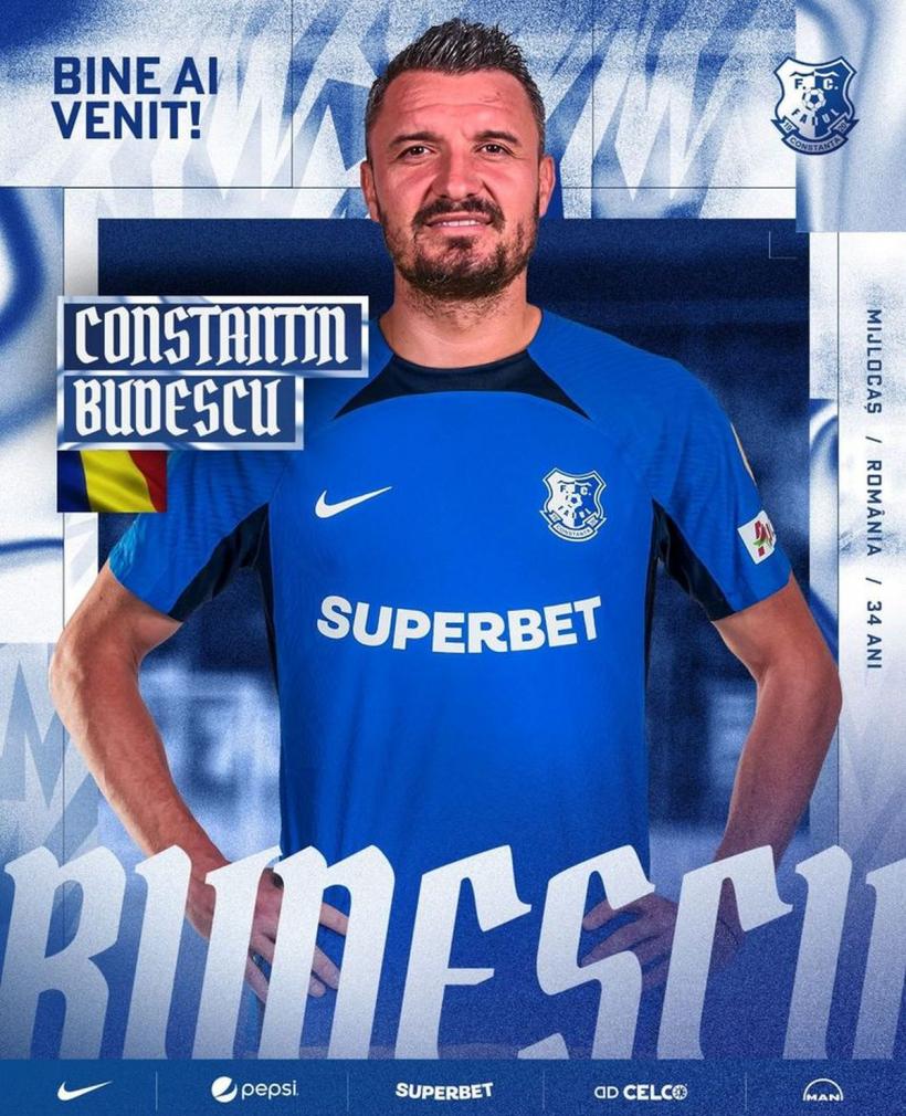 Transferul momentului la Farul Constanța! Constantin Budescu e noul decar al campioanei României